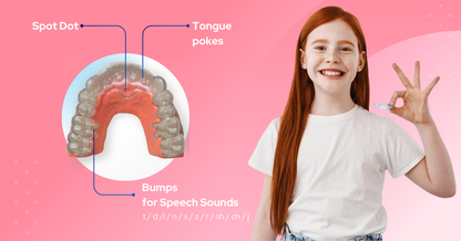 Spot Pal Junior Tongue Training Appliance for Children Age 5-10